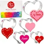 Ann Clark Heart Cookie Cutters 5-Pc. Set