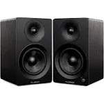 Fluance Ai41 Powered 2-Way 2.0 Stereo Bookshelf Speakers with 5" Drivers, 90W Amplifier for Turntable, TV, PC, Bluetooth