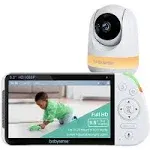 Babysense 5.5&#034; 1080p Full HD Split-Screen Baby Monitor, Video Baby Monitor OPEN