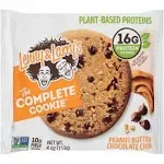 Lenny & Larry's The Complete Cookie, Peanut Butter Chocolate Chip, Soft Baked, 8g Plant Protein, Vegan, Non-GMO, 2 Ounce Cookie (Pack of 12)