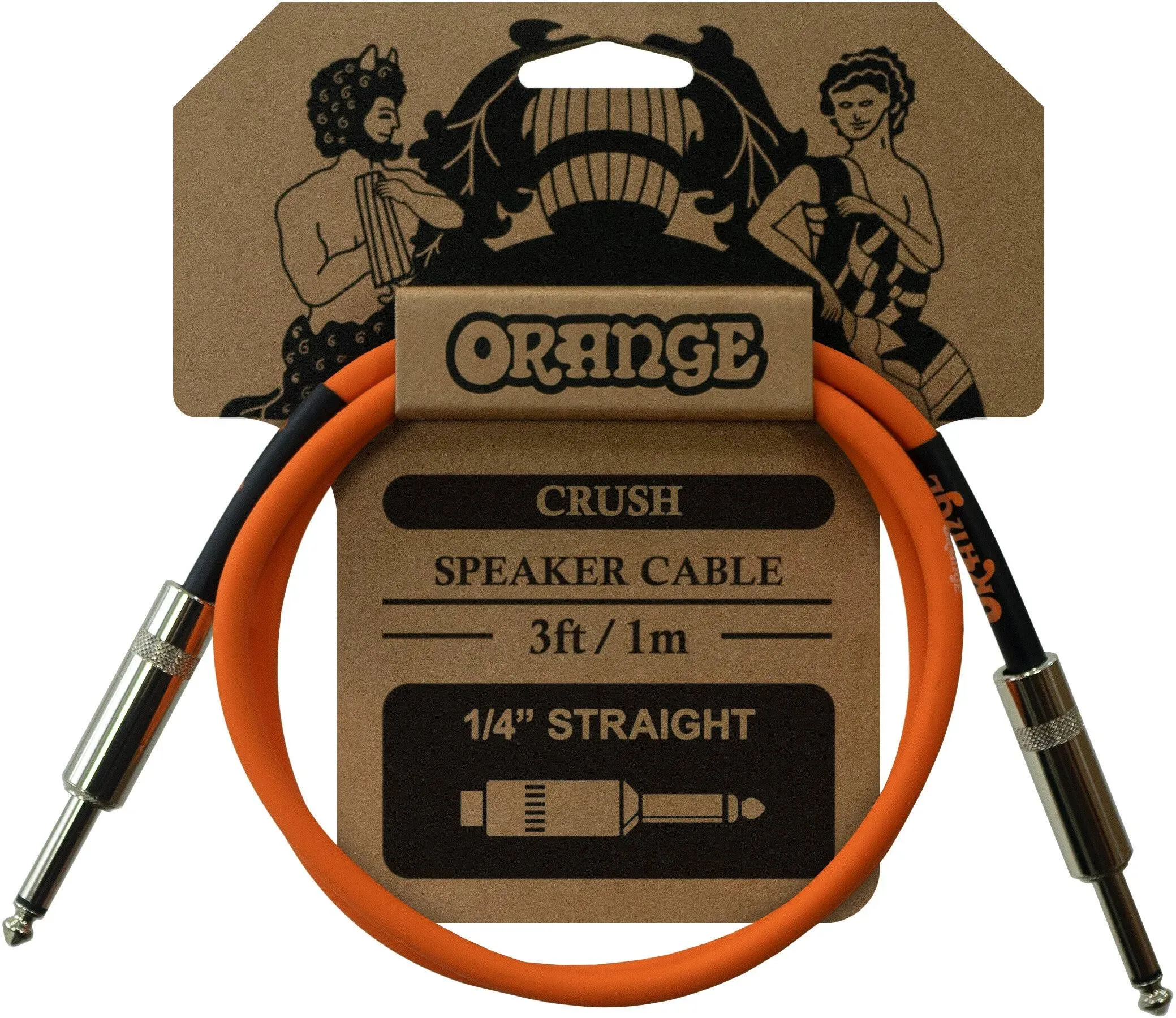 Orange Crush 3ft Speaker Cable