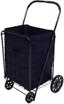 PrimeTrendz TM Shopping Cart Liner Brand New Grocery Black This Listing