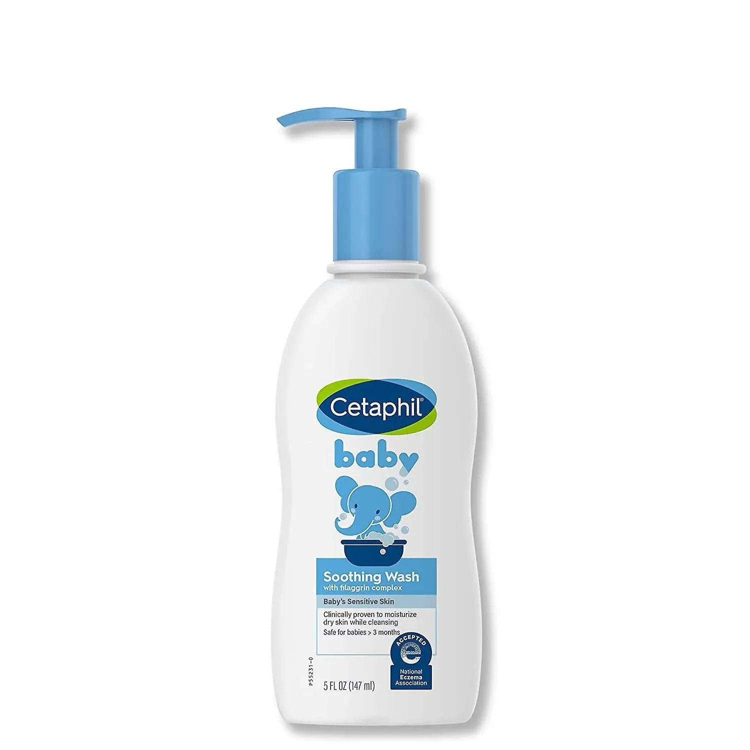 Cetaphil Baby Soothing Wash, Fragrance Free, 5 fl oz