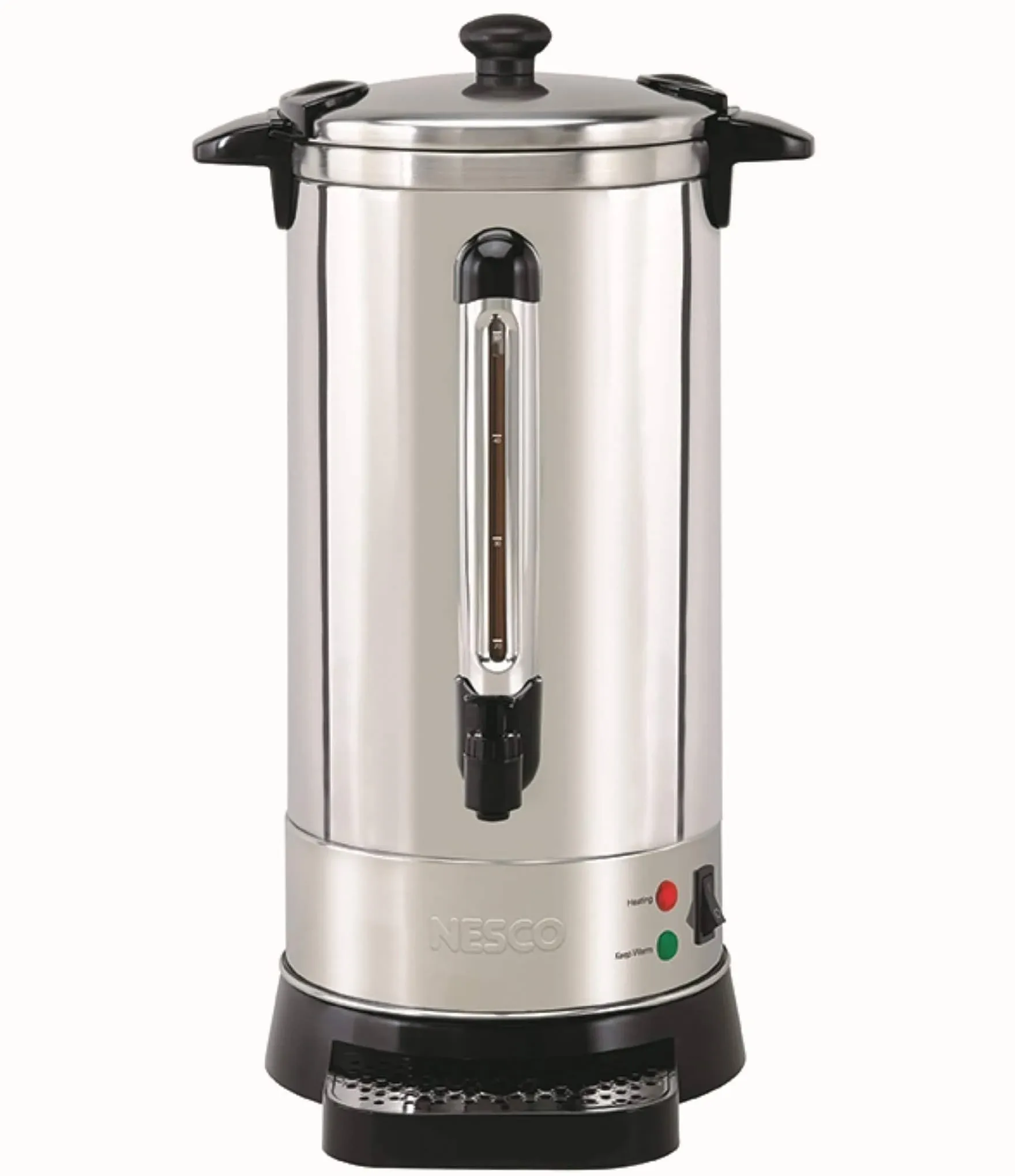 Nesco 50-Cup Stainless Steel Double Wall Coffee Urn with Locking Lid