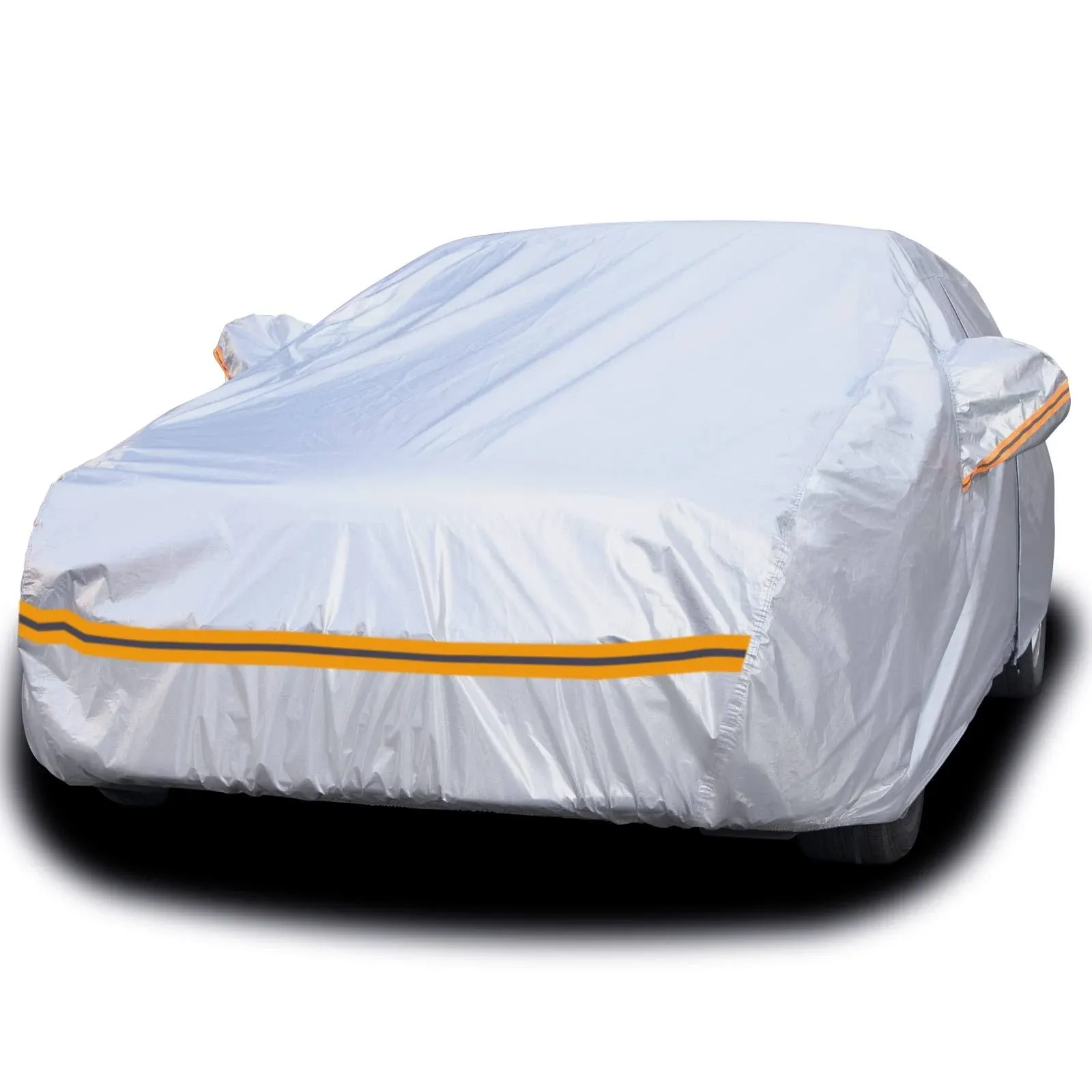 Autsop SUV Car Cover Waterproof All Weather,6 Layers Car Cover for Automobiles