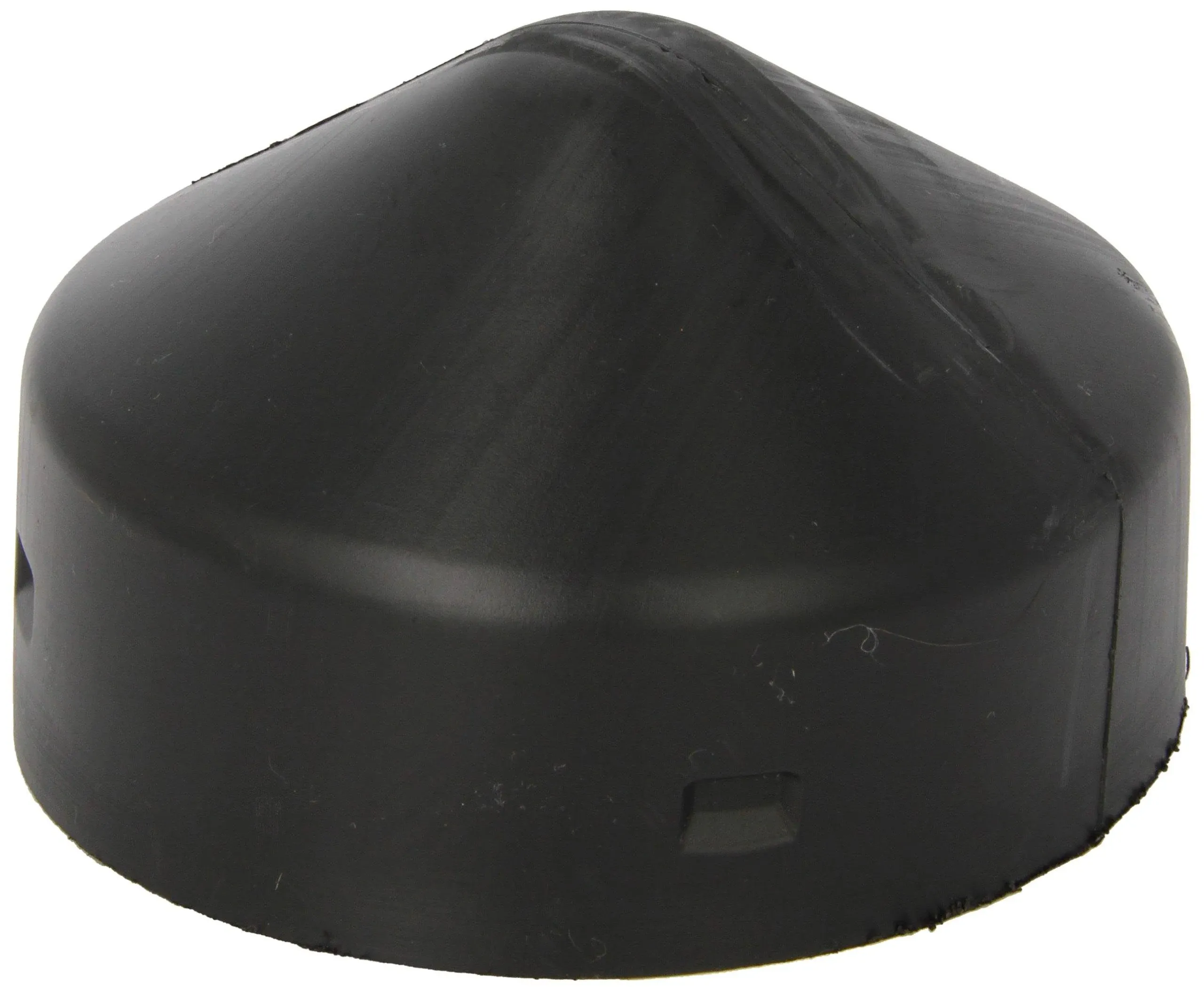 Eagle 1769 Bollard Post Cap, Round, 6.5"" Diameter, Black