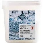 Flaky Sea Salt - 35oz of Large Gourmet Salt Flakes - Handcrafted on Vancouver Island - Perfect for Seasoning, Baking, Cooking, and Finishing - Bucket