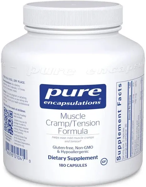 Pure Encapsulations - Muscle Cramp/Tension Formula - 180 Capsules