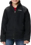 Columbia Youth Boys Steens Mt II Fleece, Black, Medium