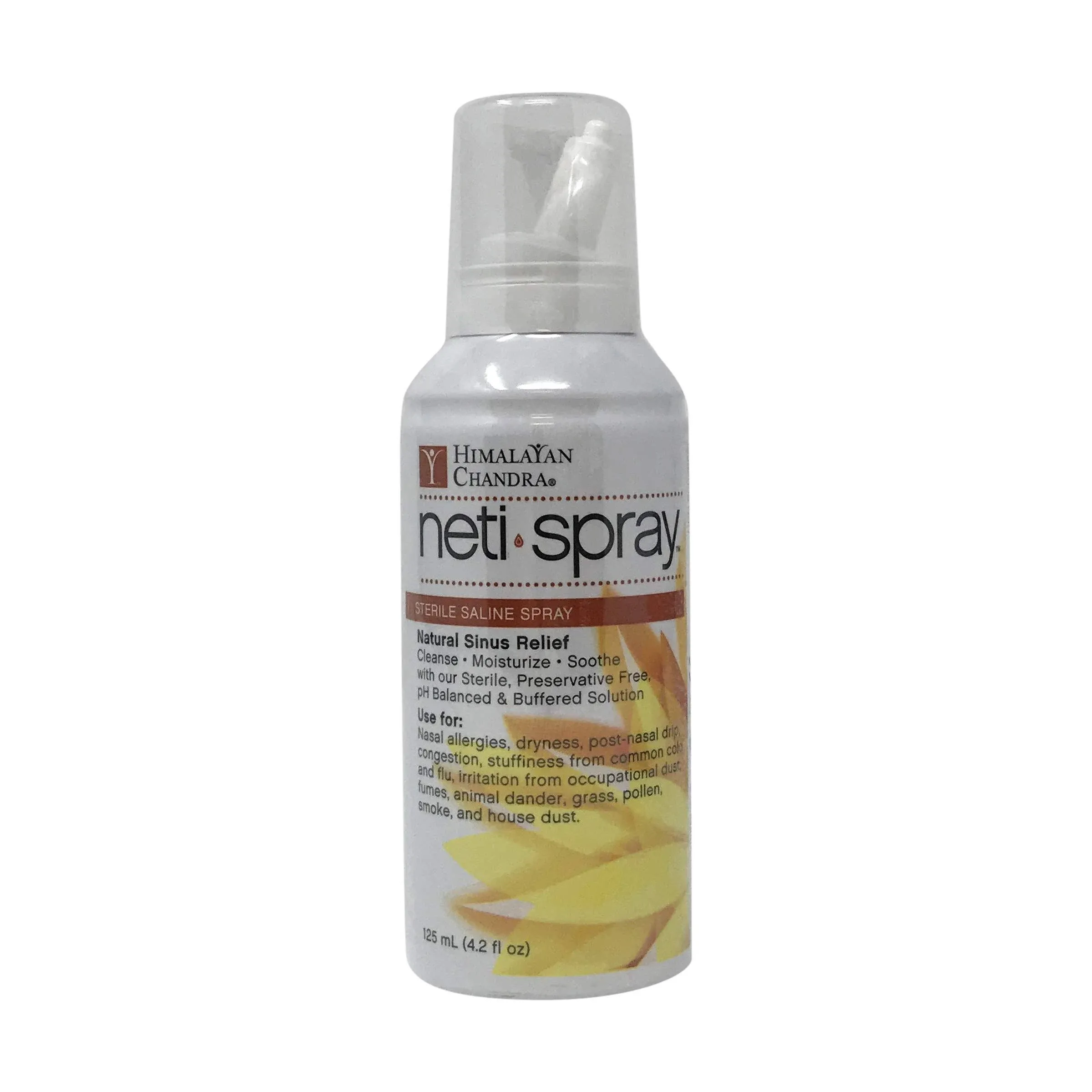 Buy Neti Spray Sterile Saline Spray 4.2 oz By Himalayan Institute | Herbspro.com