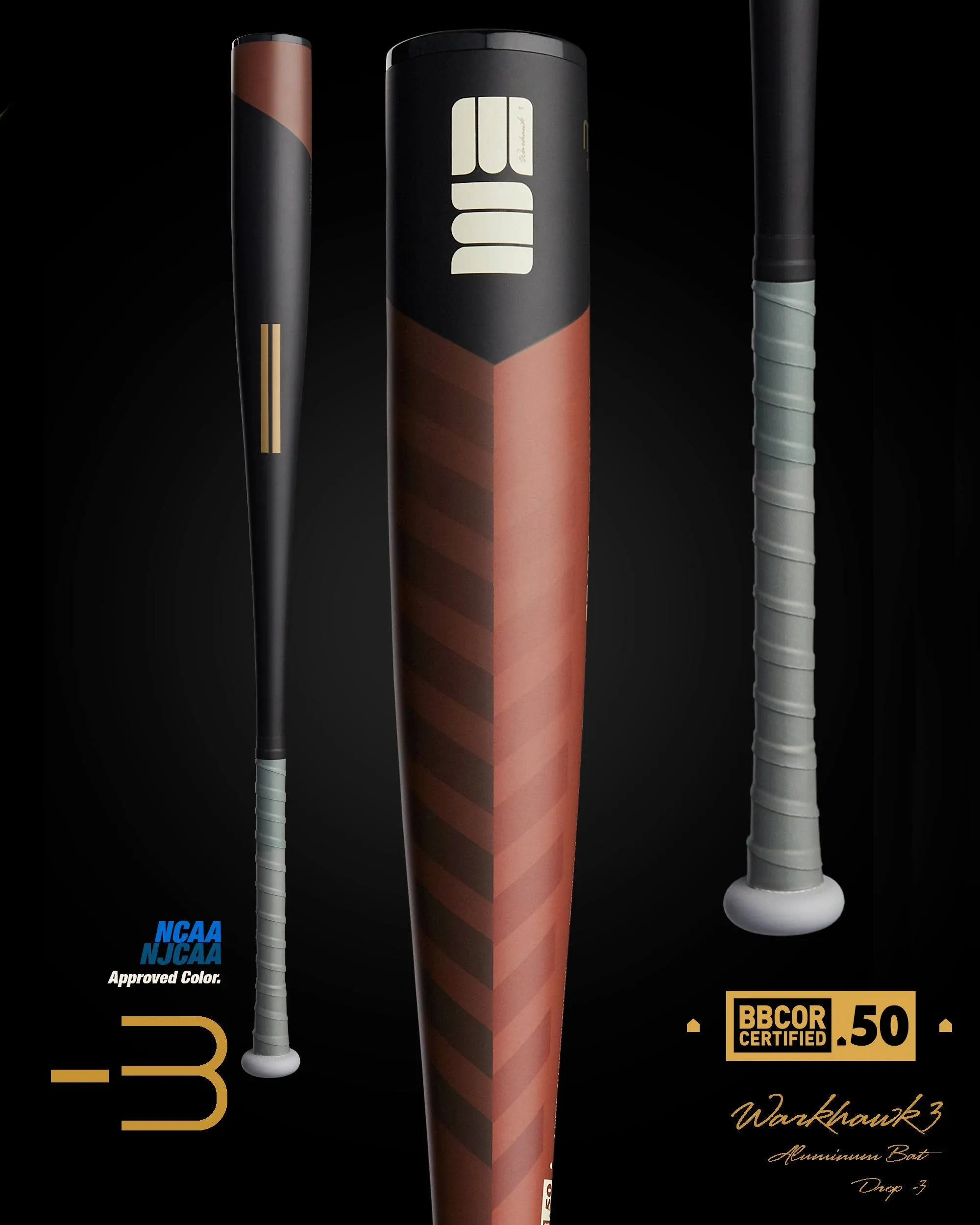 Warstic Warhawk3 -3 Baseball BBCOR Bat