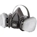 Half Facepiece Paint Spray/pesticide Respirator, Medium