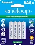 Panasonic Eneloop Rechargeable AAA Batteries