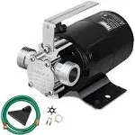 TOPWAY Water Transfer Electric Sump Utility Pump 330 GPH 1/10HP with Water Hose Kit (115V AC)…