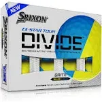 Srixon Q-Star Tour Divide Golf Ball - Blue/Yellow - Dozen