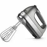 KitchenAid - 9-Speed Hand Mixer - Contour Silver