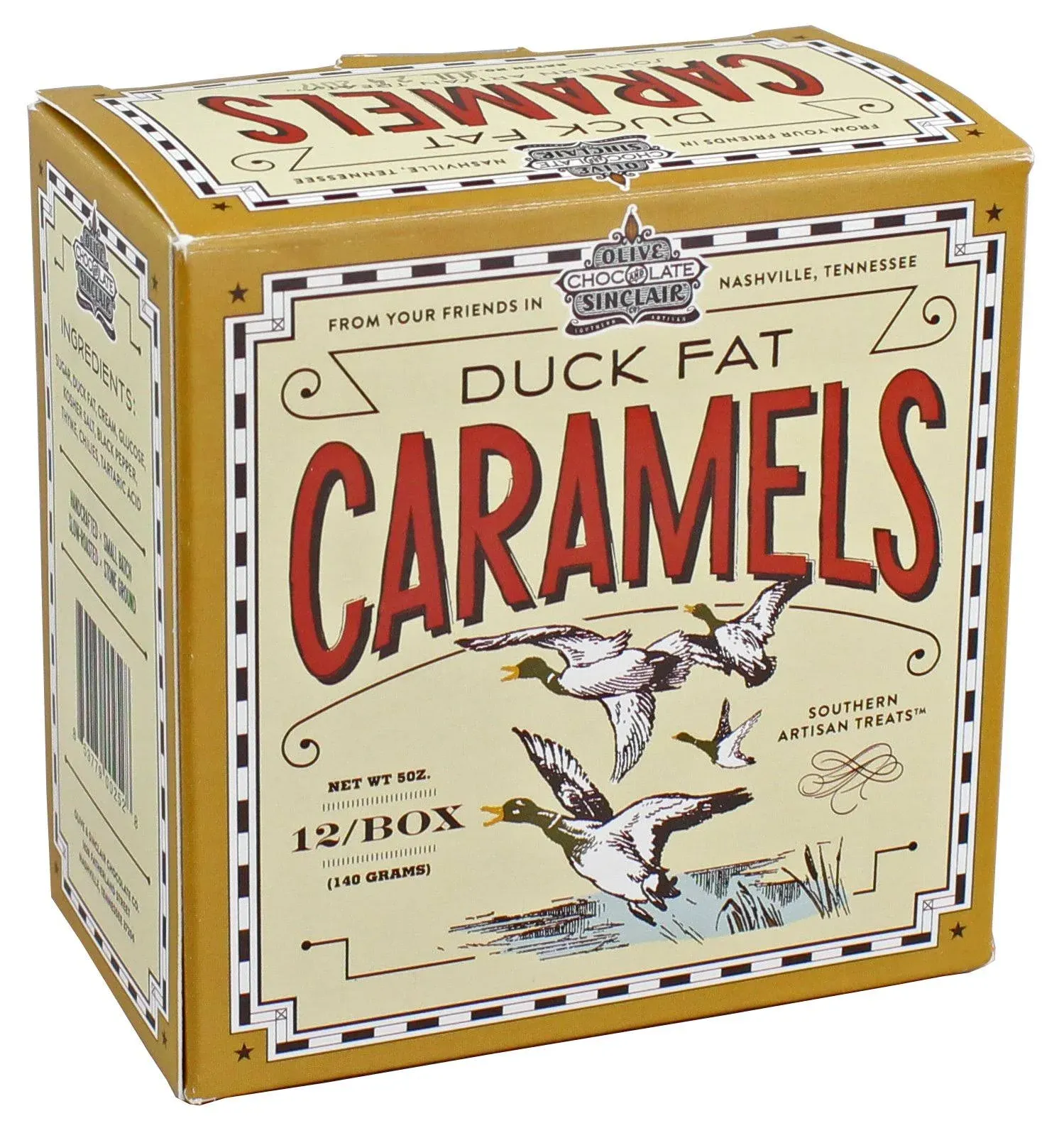 OLIVE & SINCLAIR Duck Fat Caramels, 5 OZ