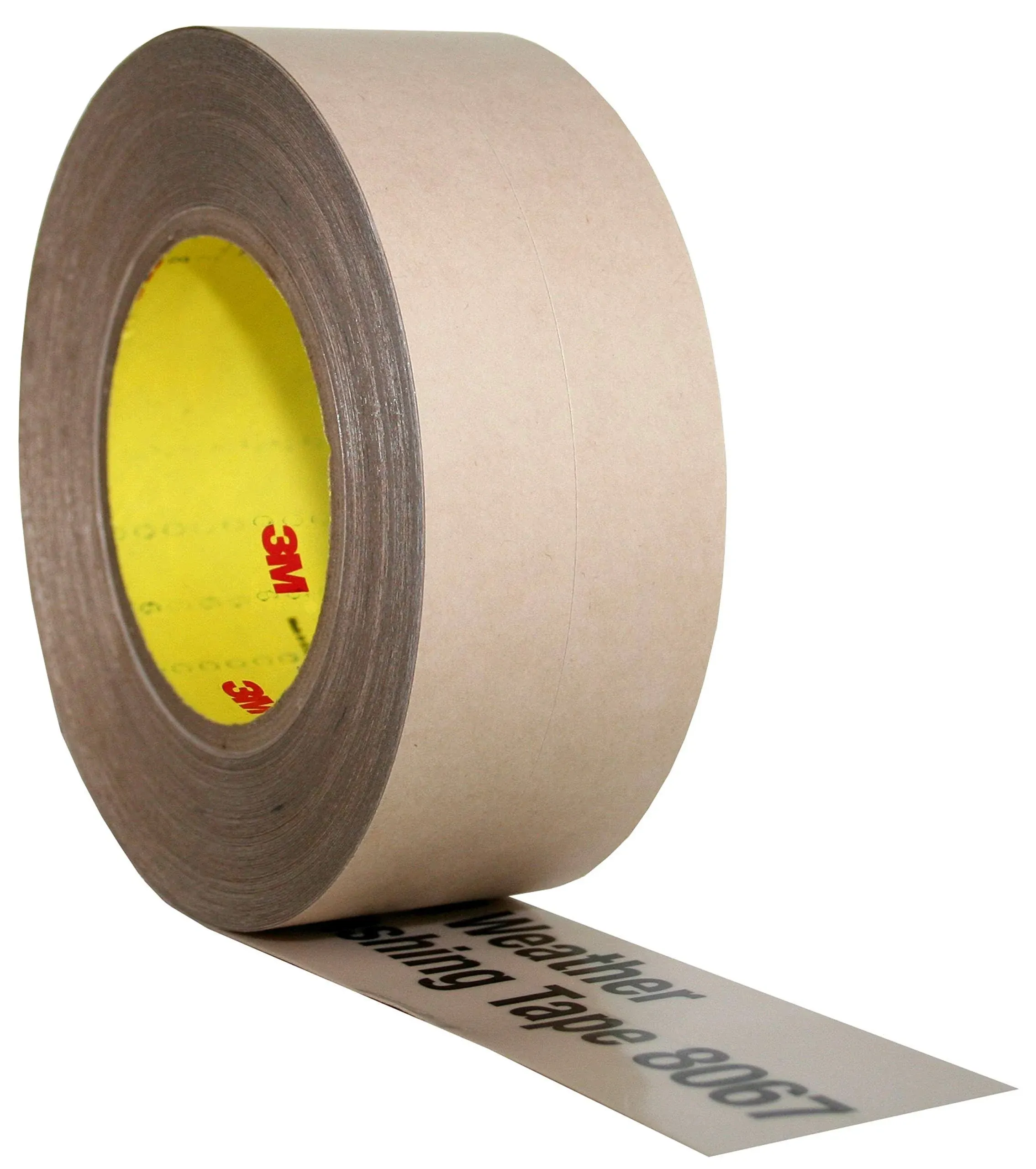 3M All Weather Flashing Tape 8067, 2 in x 75 ft, 1 Roll, Adhesive Backed Split