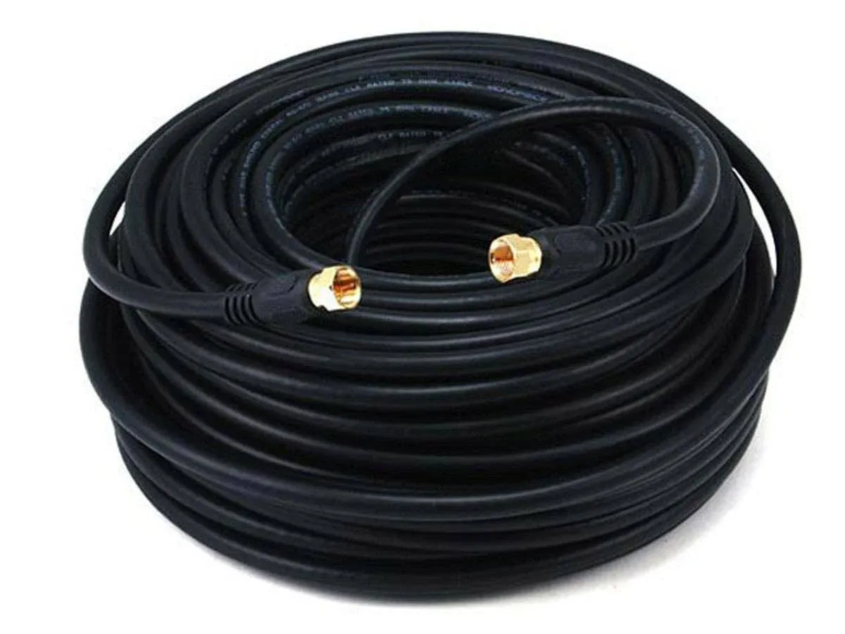 Monoprice 3035 CL2 Coaxial Cable,f Type 100 ft.