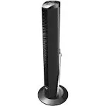 Vornado 37 V-flow Air Circulator Tower Fan with Remote Control - Black