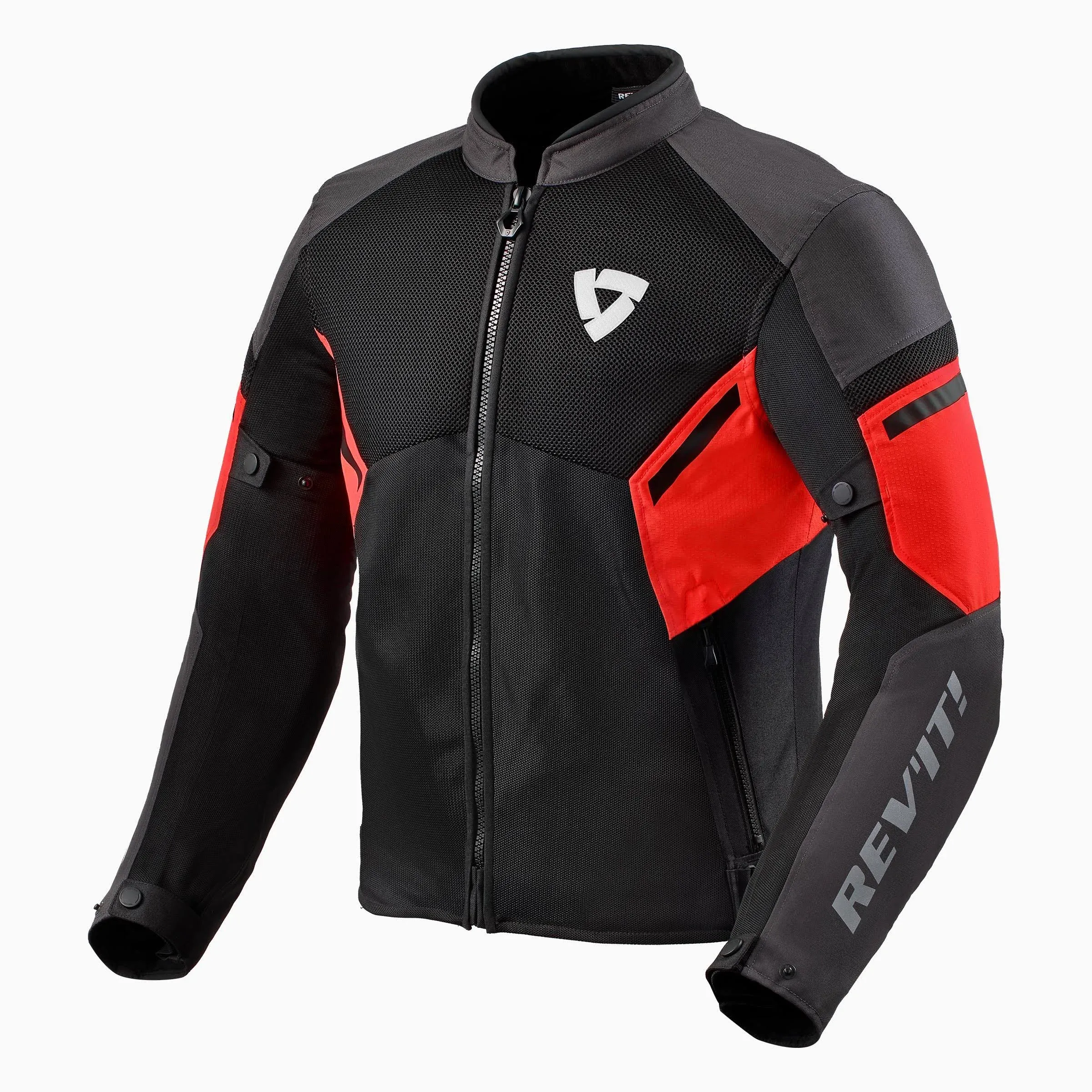 Revit GT-R Air 3 Jacket Black-Fluo Red L