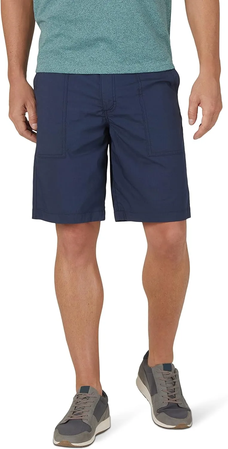 Lee® Men's Extreme Motion Regular Fit Synthetic Flat Front Short