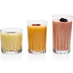 Libbey Brockton 24 Piece Tumbler, Rocks and Juice Glass Set