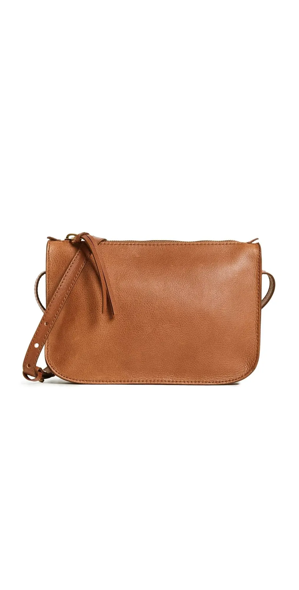 Madewell The Simple Crossbody Bag Handbags English Saddle : One Size