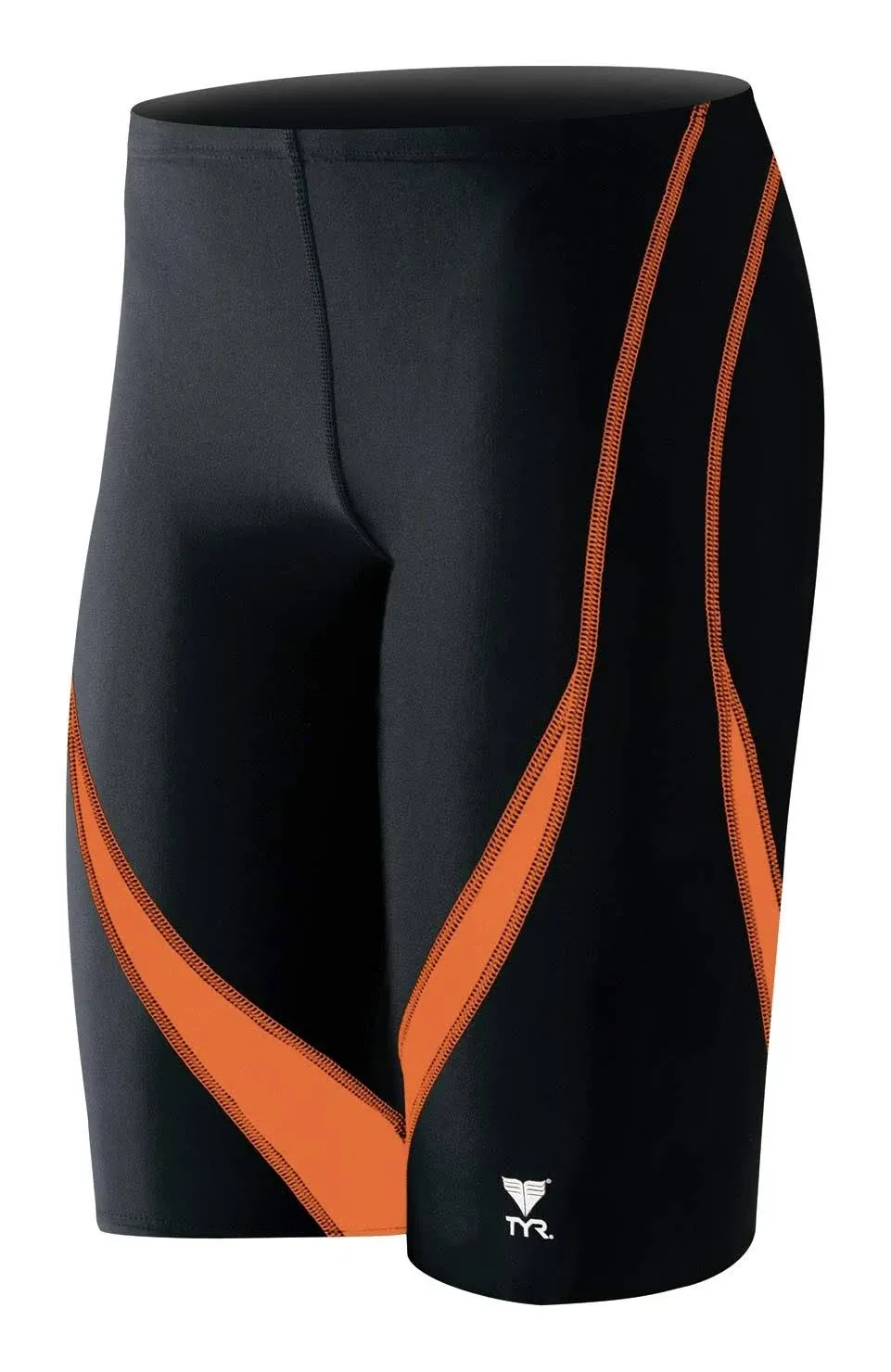 TYR Alliance Splice Jammer Men's Swimsuit - Black/Pink, 26