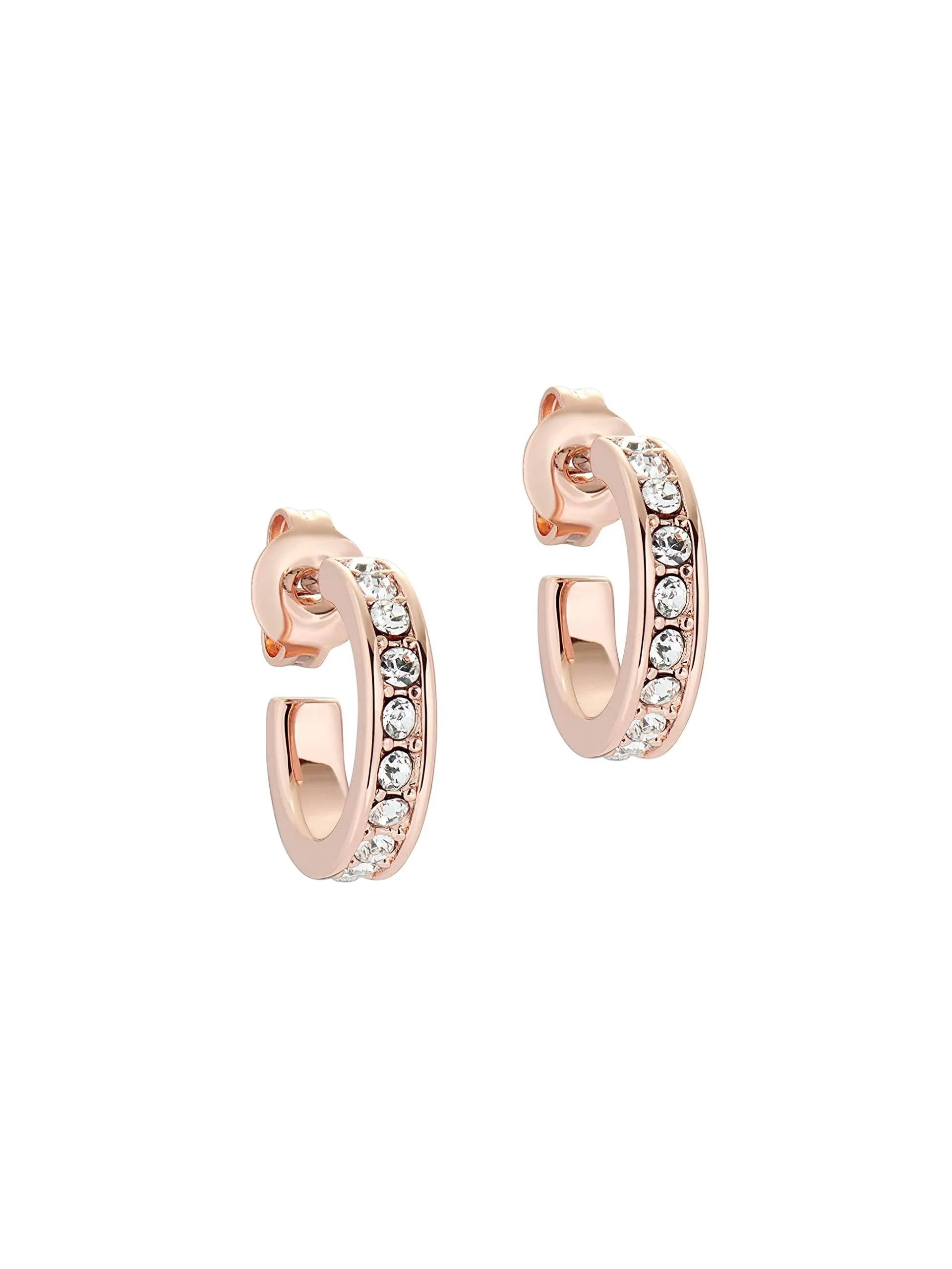 Ted Baker Seenita Nano Hoop Huggie Earrings - Rose Gold, Gold or Silver Tone Options