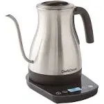 Chef'sChoice 1qt. Digital Electric Gooseneck Kettle Brushed Stainless Steel, 1200W