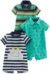 Simple Joys by Carter&#x27;s baby-boys 3-pack Rompers