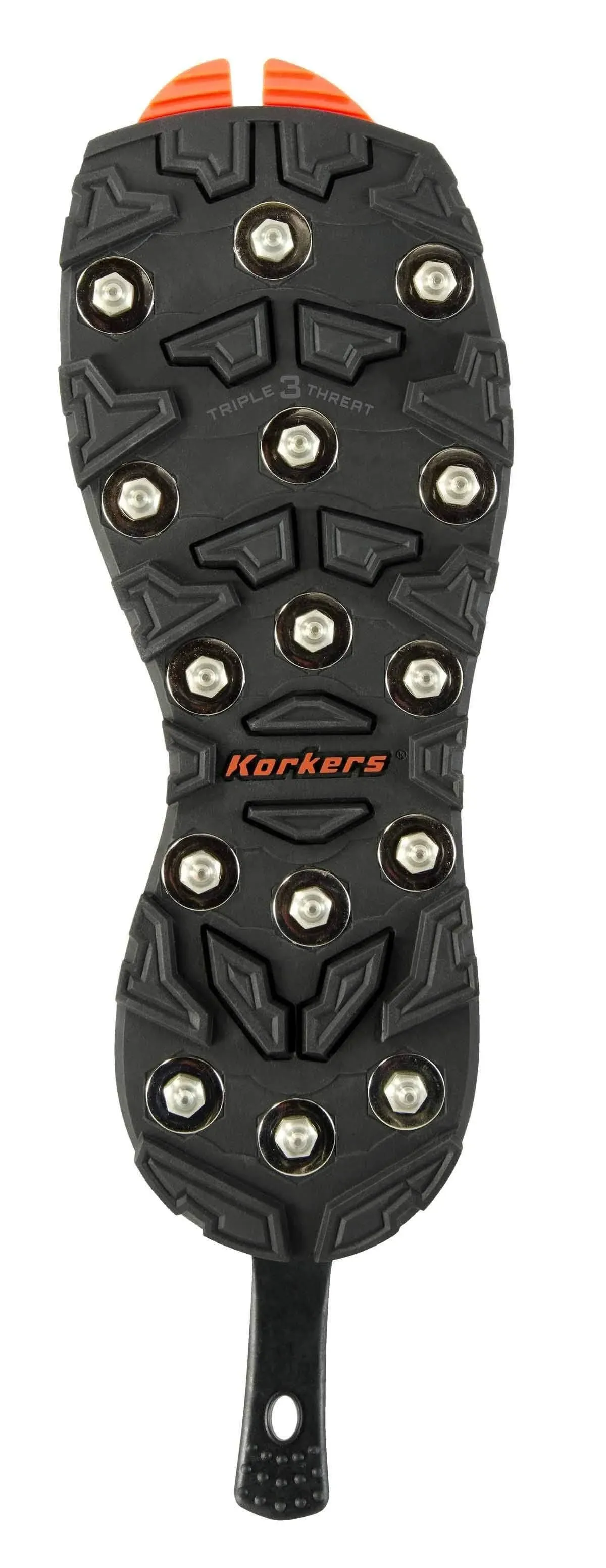 Korkers OmniTrax Triple Threat Carbide Spike Sole - 10