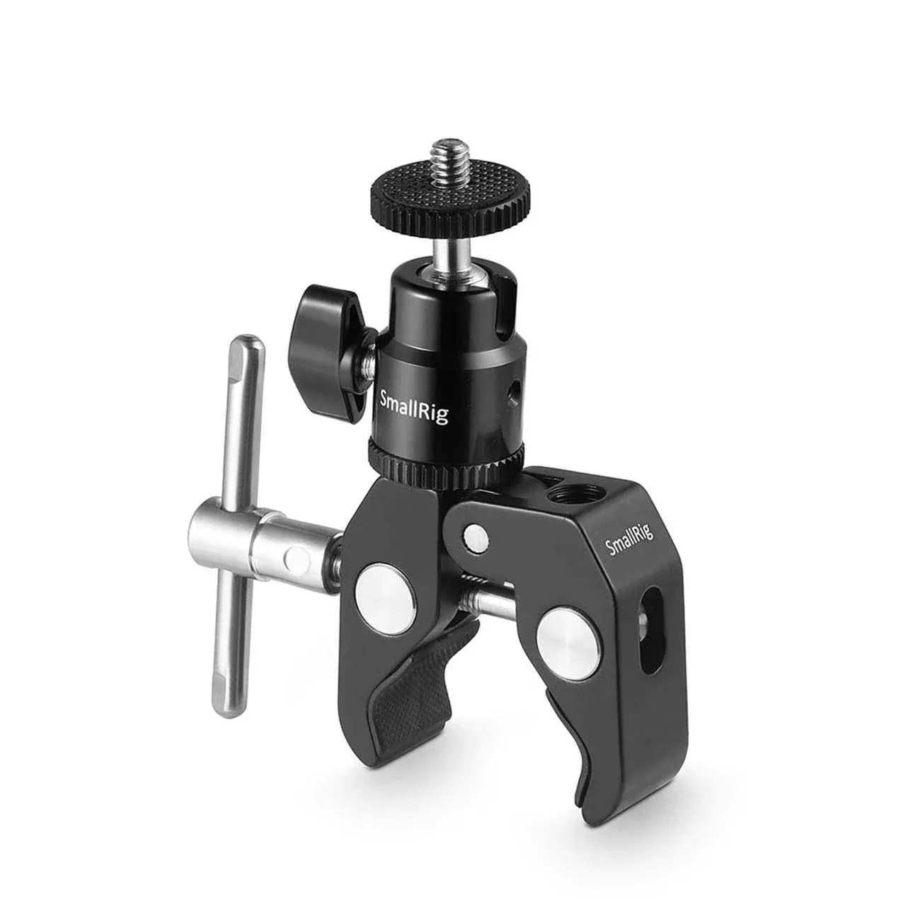 SmallRig 1124 Super Clamp Mount with 1/4 Inch Screw Ball Head Mount