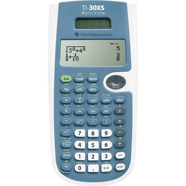 Texas Instruments MultiView Ti-30xs Scientific Calculator