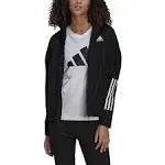 Adidas Women's BSC 3-Stripes RAIN.RDY Jacket, Black / Xs