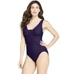 Lands' End Women's Grecian Swimsuit