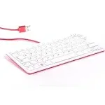 Official Raspberry Pi Keyboard & Hub (Red/White) (UK)