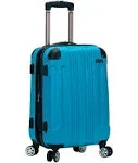 Rockland Sonic ABS Upright Spinner Luggage - Turquoise