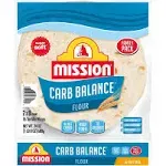 Mission Carb Balance Soft Taco Flour Tortillas