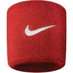 Nike Swoosh Wristbands (Red)