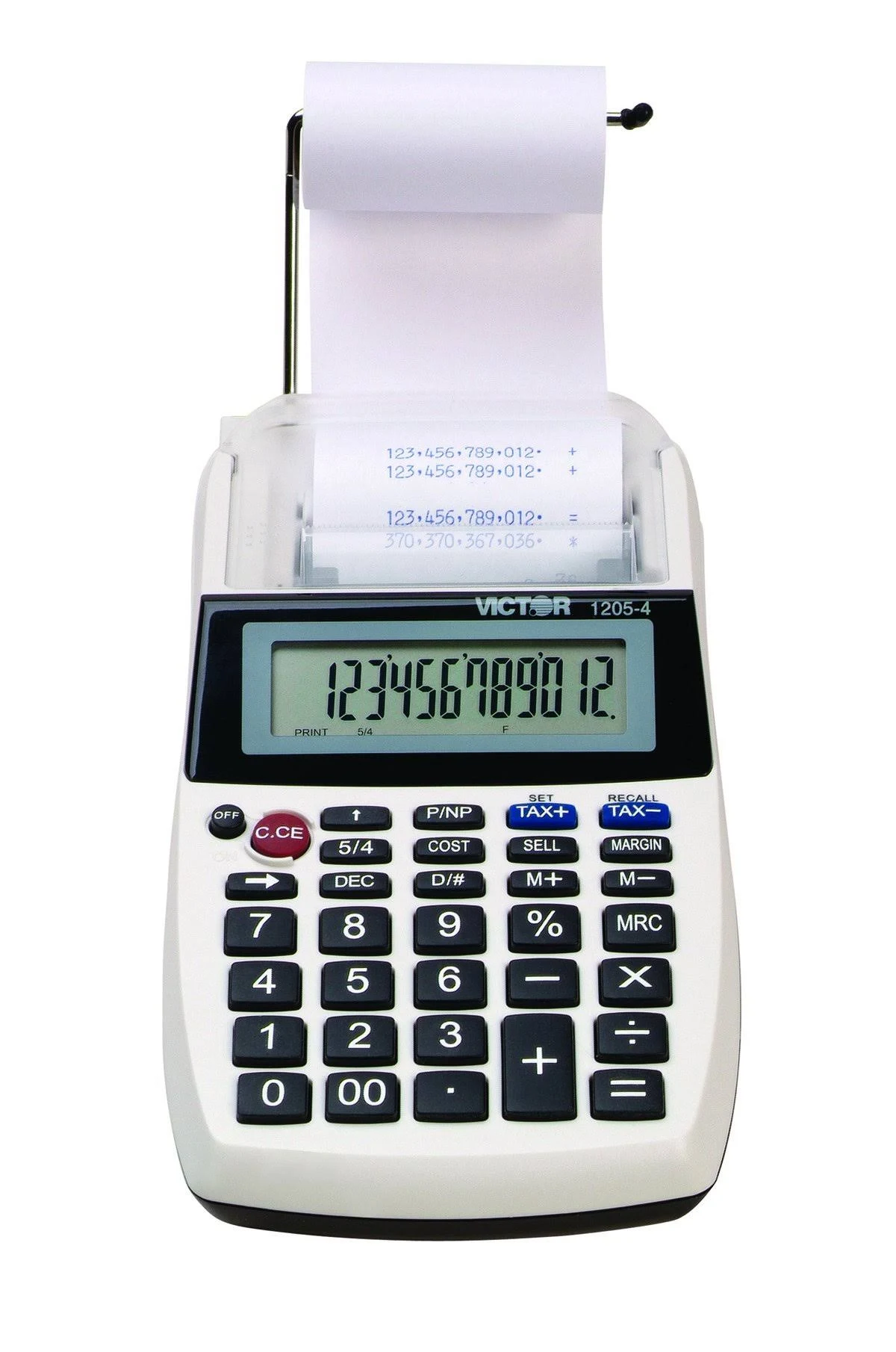 Victor 1205-4 Portable Palm-Desktop Printing Calculator