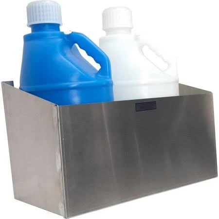 Speedway Motors Utility Rack for Two Utility Jugs, Mill Finish Aluminum