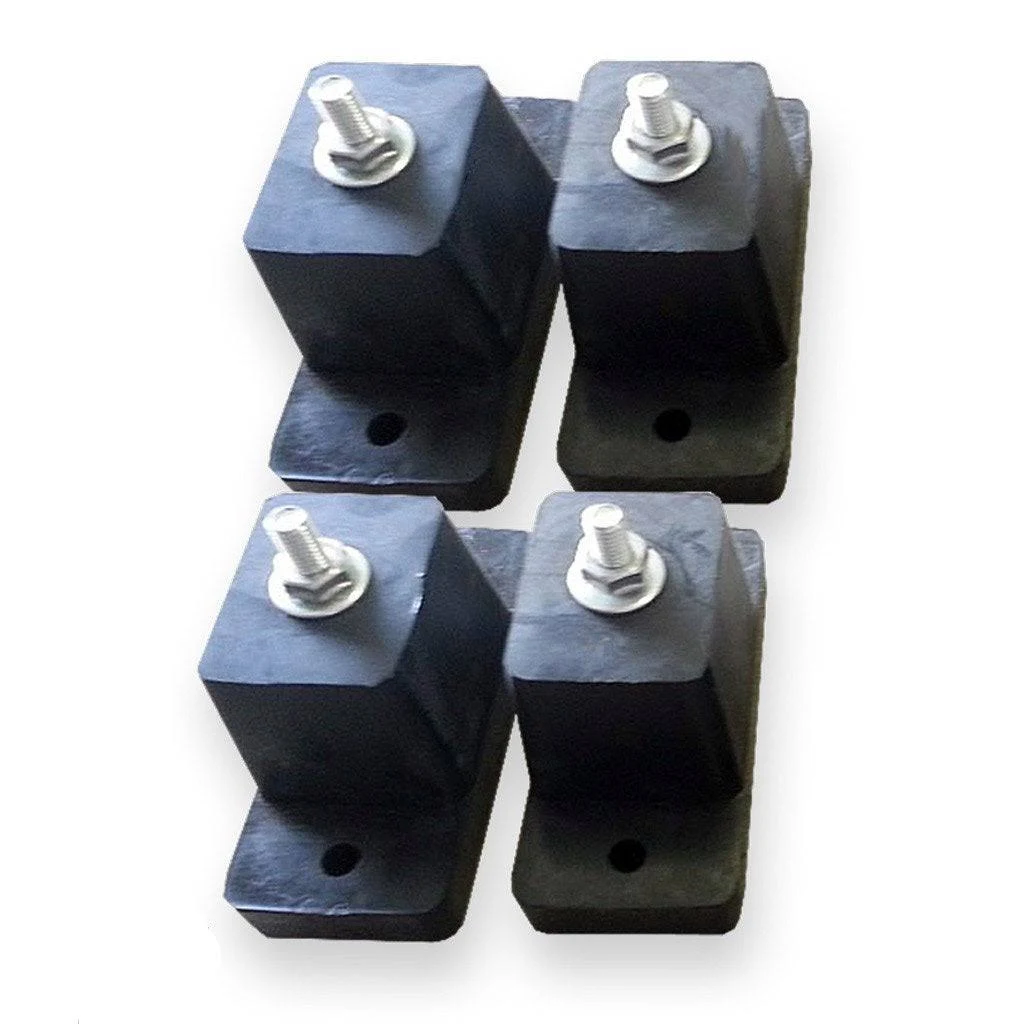 Pioneer 4 Piece Rubber Vibration Absorber Feet Kit Tall Mount