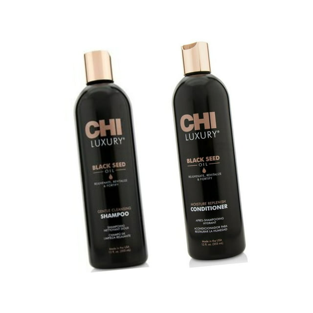 Luxury Black Seed Oil Gentle Cleansing Shampoo by CHI for Unisex - 12 oz Shampoo