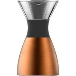 Asobu Copper Black Pour Over Coffee Maker + Free Tumbler :: PO300 32 oz :: BNIB