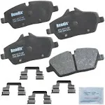 Bendix Priority1 CFC1308 Ceramic Front Brake Pads for Mini Cooper 2024-2007