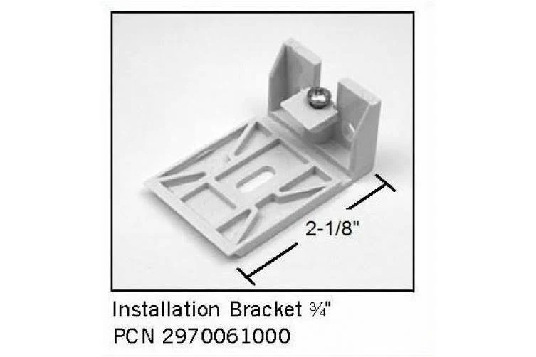 3 Hunter Douglas Duette Brackets (FOR Stanard Pull Cord 3/4" Honeycomb Duette Shades)