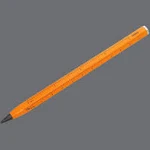 Troika Multi-Tasking Construction Endless Pencil 12.5 Miles of Writing Neon Orange