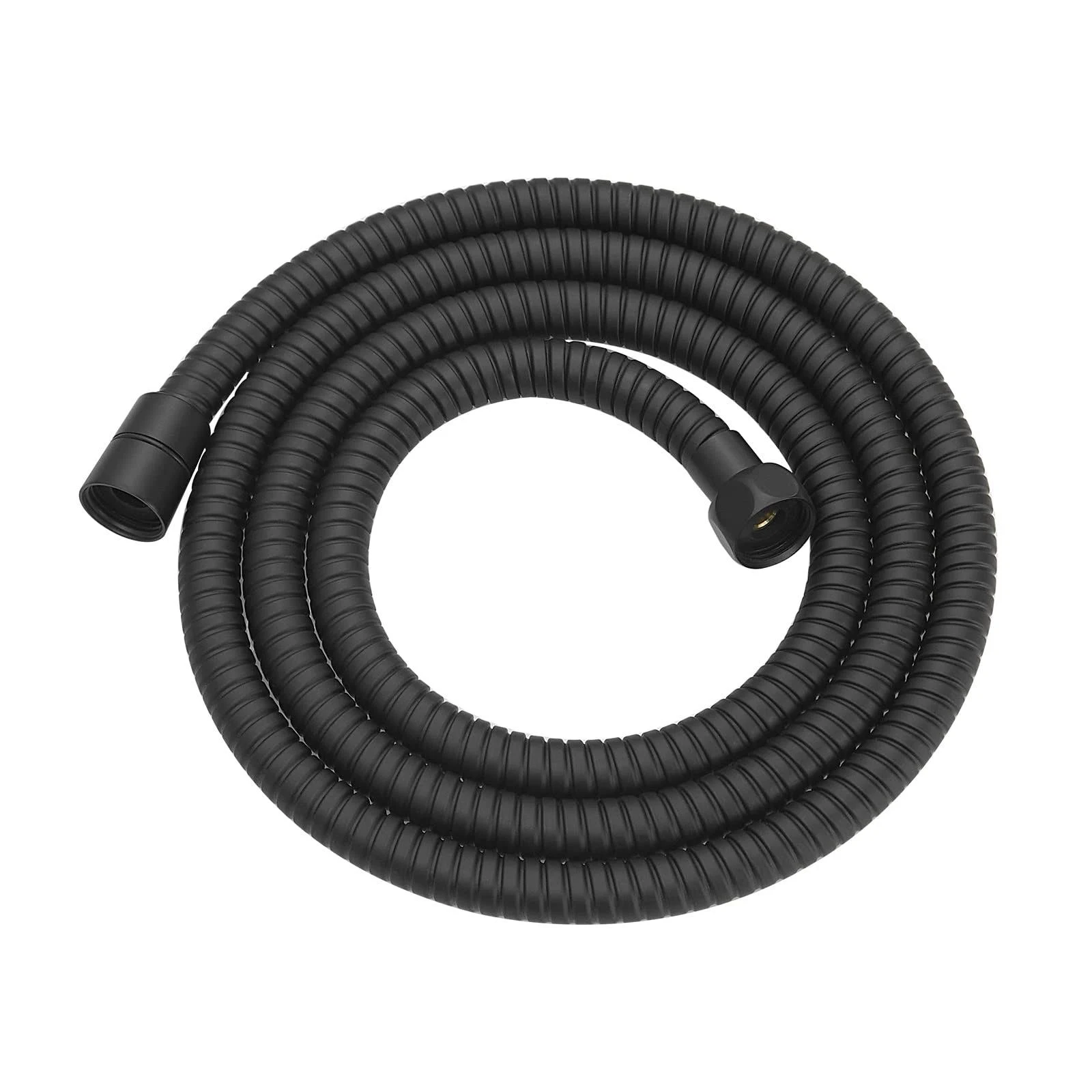 RUMOSE Shower Hose 69 inches Shower Head Hose Shower Head Extension Hose Extra Long Stainless Steel Shower Hose Attachment Flexible Handheld Shower Sprayer Hose, Matte Black